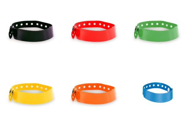 CUSTOM PVC ADJUSTABLE SAFETY BRACELET – BRIGHT COLORS - Image 8