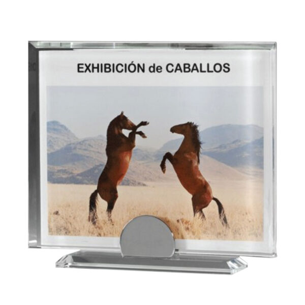 DELUXE CRYSTAL AWARD 20.5CM – IDEAL FOR SUBLIMATION PRINTING | GIFT BOX INCLUDED - Image 1