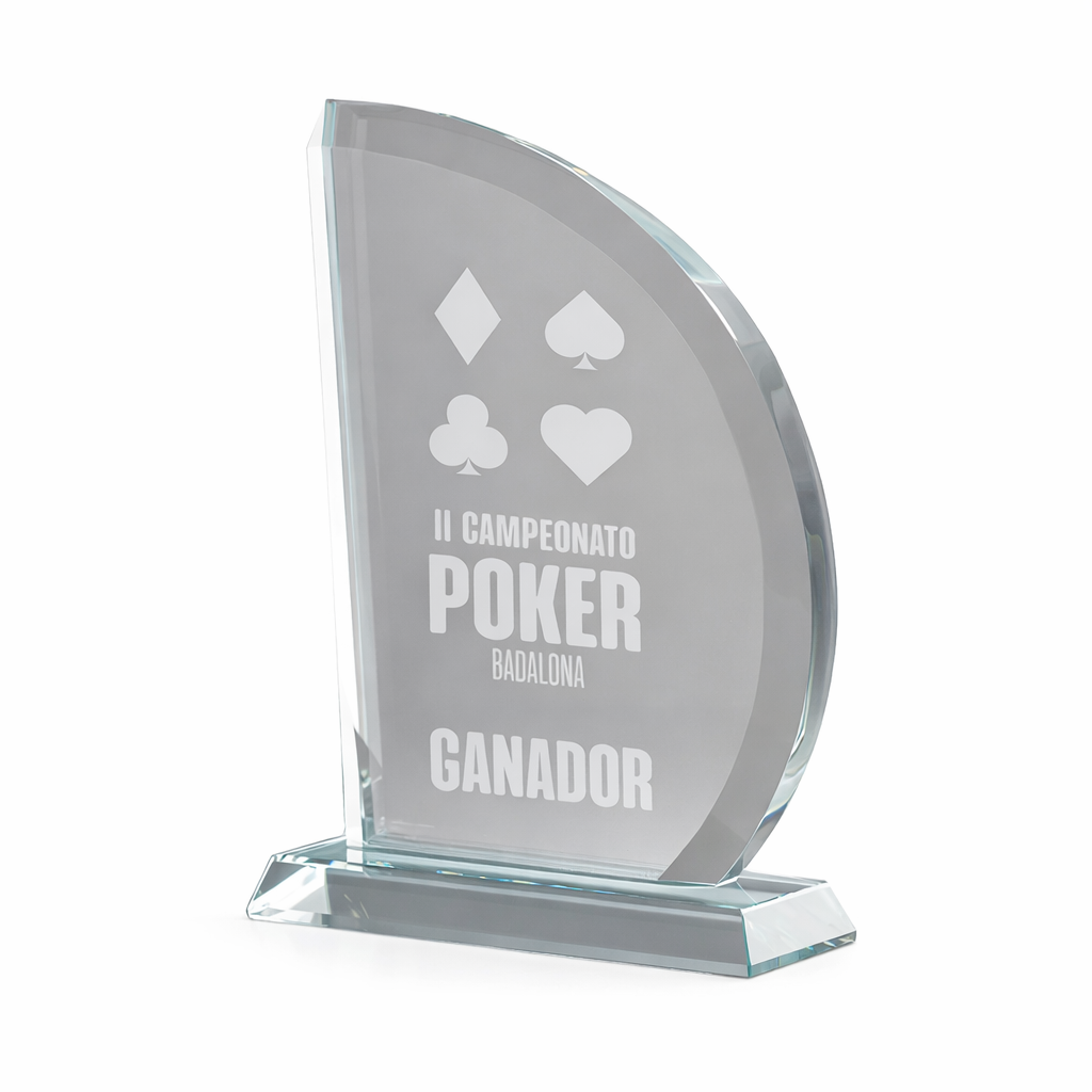 18-9326 DELUXE 22CM SEMI-CIRCLE CRYSTAL AWARD WITH GIFT BOX - Image 1