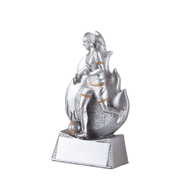 WOMENS FOOTBALL TROPHY 11CM (OUTLET) - Image 1