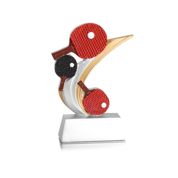 TABLE TENNIS FIGURE AWARD 14CM - Image 1