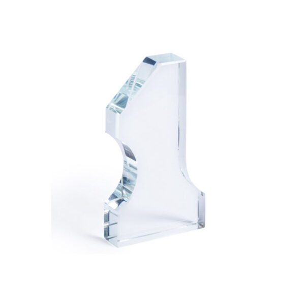 GLASS NO.1 PAPERWEIGHT 270G – ENGRAVABLE RECOGNITION GIFT WITH PRESENTATION BOX - Image 1