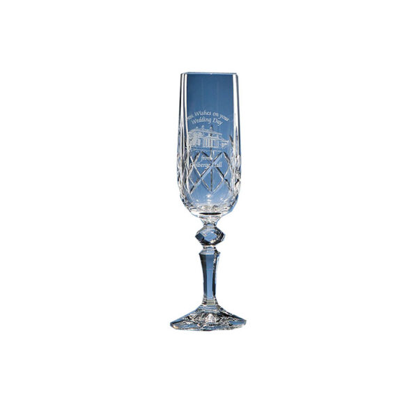 180ML FLAMENCO CRYSTALITE FLUTE – ELEGANT GLASS FOR CELEBRATIONS - Image 1