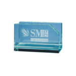 GLASS CARD HOLDER 10*5*5CM