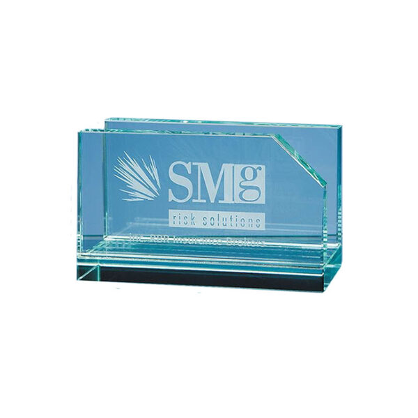 GLASS CARD HOLDER 10*5*5CM - Image 1