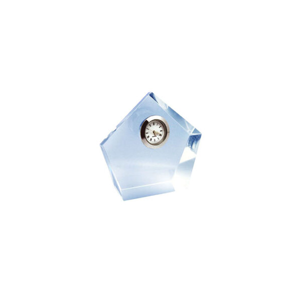 DESKTOP CRYSTAL CLOCK 10CM - Image 1
