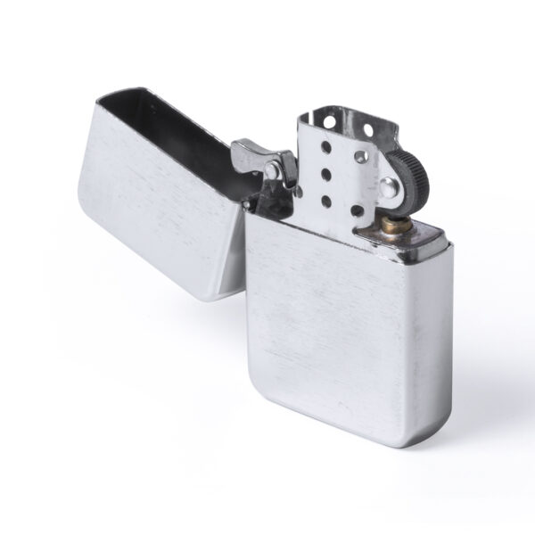 METALLIC LIGHTER WITH CHILD PROTECTION - Image 1