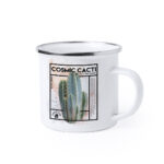 RETRO DESIGN METAL MUG 380ML