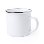 RETRO DESIGN METAL MUG 380ML - Image 2