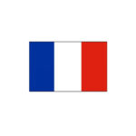 FRANCE FLAG 150X100CM – HERO OUTDOOR WITH ROPES