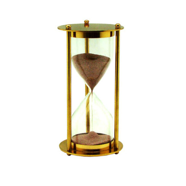 METALLIC HOURGLASS 17CM (PACKAGE INCLUDED) - Image 1