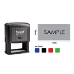 TRODAT CLIMATE NEUTRAL TEXT STAMP 7.5X3.8CM