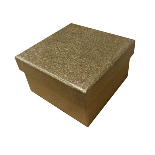 GOLD SQUARE BOX 10*10*6CM - Image 1