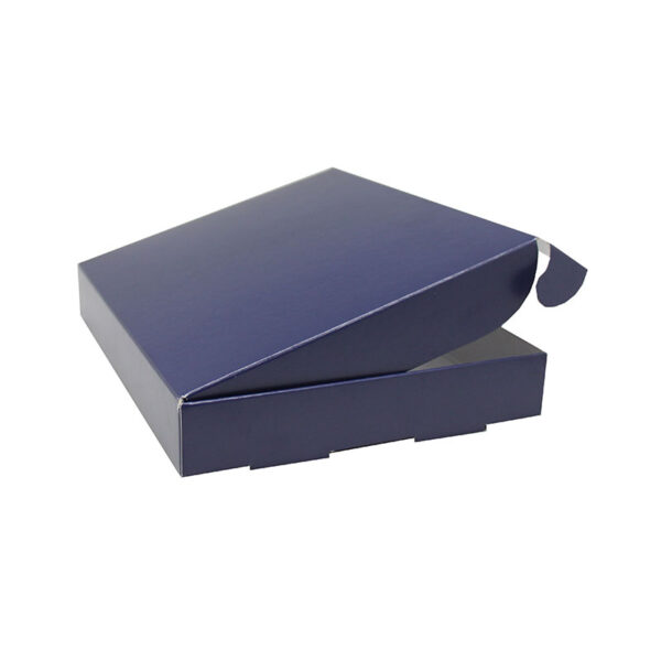 BLUE CARTON BOX – 26.2 X 21.2 X 3 CM COMPACT PACKAGING - Image 1