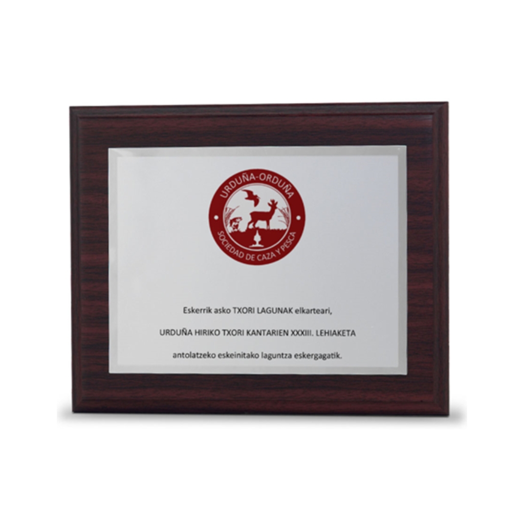 17-8736-0 PLACA ALUMINIO SUBLIM. - Image 1