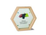 WOOD & GLASS AWARD – 21x24CM | ELEGANT TROPHY WITH NATURAL FINISH - Image 2