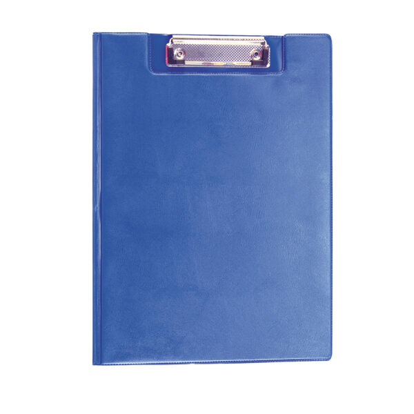 CLASSIC CLIP FOLDER – A4 SOFT PVC DOCUMENT HOLDER WITH TRANSPARENT POCKET - Image 1