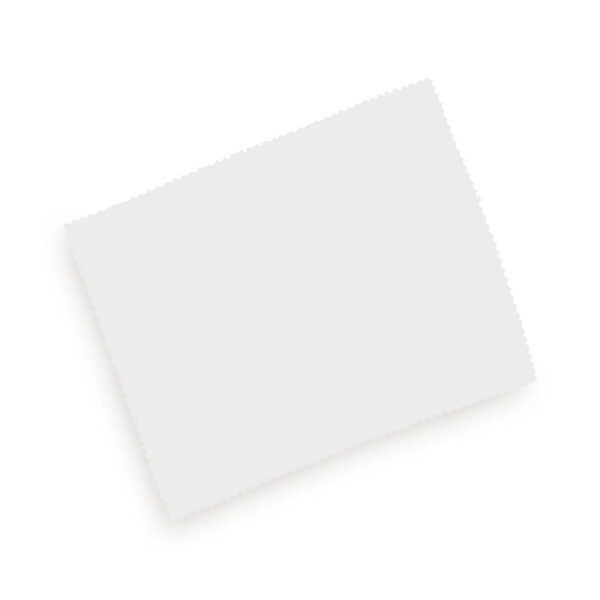 SOFT MICROFIBER CLEANING CLOTH – SUBLIMATION READY | REINFORCED ZIGZAG EDGES - Image 1