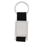 COLORFUL POLYESTER RIBBON KEYCHAIN – FUN DESIGN WITH DOMING-READY METAL BODY - Image 2