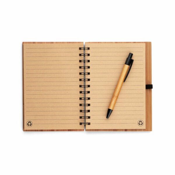 DICKENS BAMBOO NOTEBOOK INCLUDING PEN - Image 2