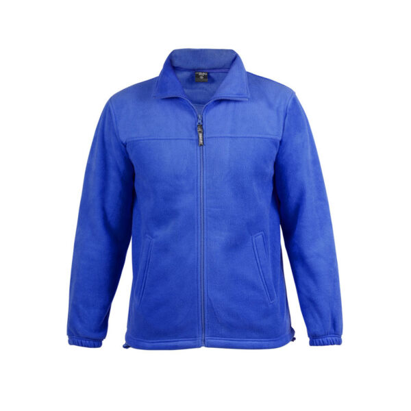 ROYAL BLUE FLEECE JACKET HIZAN – UNISEX POLAR FLEECE FOR WARMTH & STYLE - Image 1