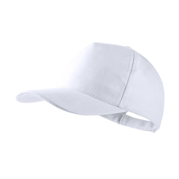 BAYON 5-PANEL COTTON BASEBALL CAP – ADJUSTABLE VELCRO STRAP & VENTILATED DESIGN - Image 3