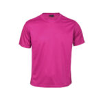 ROX FUCHSIA SPORTS TEE – BREATHABLE POLYESTER WITH HEXAGONAL WEAVE