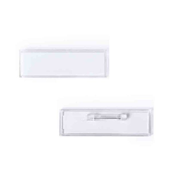 SINVET ID BADGE – CUSTOM NAME TAG 7.4 X 2.4 CM FOR EVENTS, OFFICES & BRANDING - Image 1