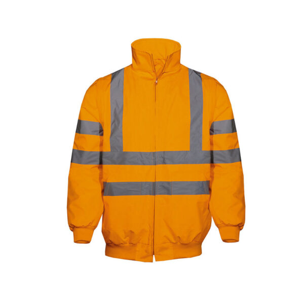 HYDROSAFE 2-IN-1 JACKET – HV VISIBILITY WITH REMOVABLE SLEEVES & REFLECTIVE TAPE - Image 1