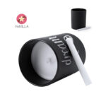 TEMUL VANILLA SCENTED CANDLE – CUSTOMIZABLE JAR WITH CHALK & ECO BOX