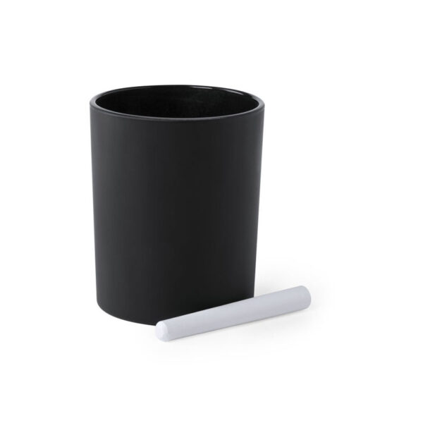 TEMUL VANILLA SCENTED CANDLE – CUSTOMIZABLE JAR WITH CHALK & ECO BOX - Image 2