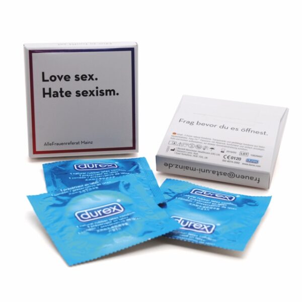 DUREX CUSTOM 3-PACK CONDOMS – PERSONALIZED BRANDED BOX (BULK OF 500) - Image 1