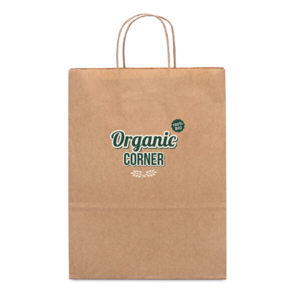 SMALL KRAFT PAPER BAG WITH TWISTED HANDLE - Image 1