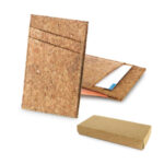 WALLET CORK FOR 4 CREDITS CARDS & BILL ORGANIZER