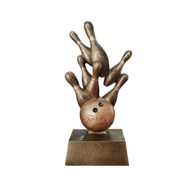 BOWLING TROPHY AWARD 18.5CM - Image 1