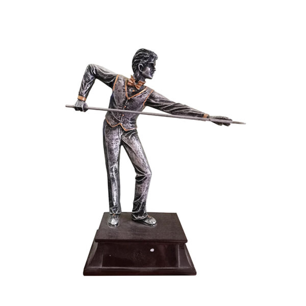 BILLIARD TROPHY AWARD 18.5CM - Image 1