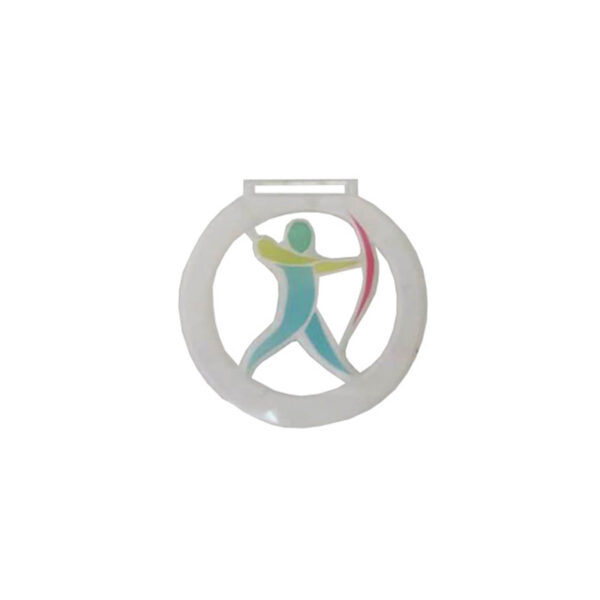 ARCHERY PLEXIGLASS MEDAL - Image 1