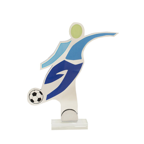 ART FOOTBALL TROPHY 29CM 7.5CM - Image 1