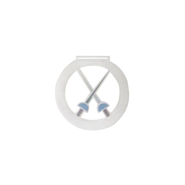 FENCING PLEXIGLASS MEDAL - Image 1