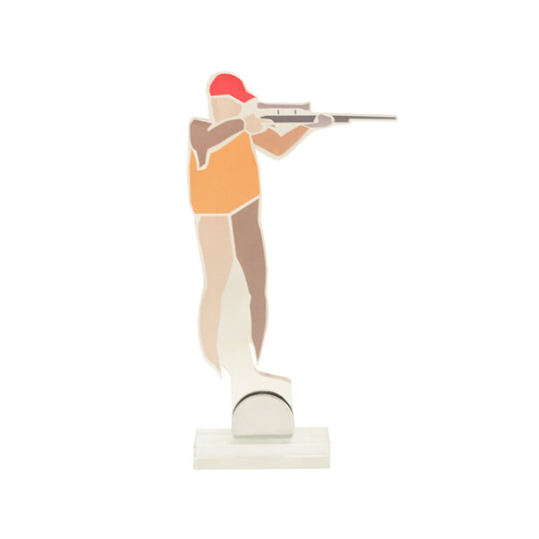 SHOOTING TROPHY 28.5CM (INCLUDED PRINTING) - Image 1