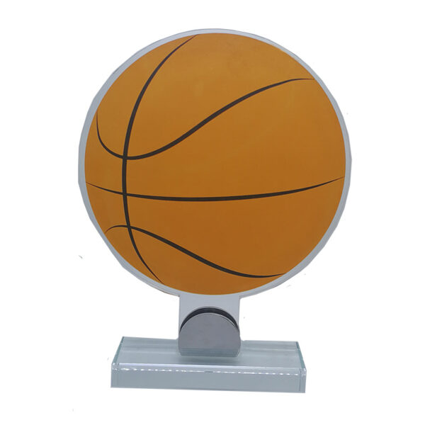 BASKETBALL TROPHY 26CM (INCLUDED PRINTING) - Image 1