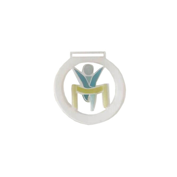 RUNNER PLEXIGLASS MEDAL (INCLUDED PRINTING) - Image 1