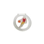BASKET PLEXIGLASS MEDAL (INCLUDED PRINTING)