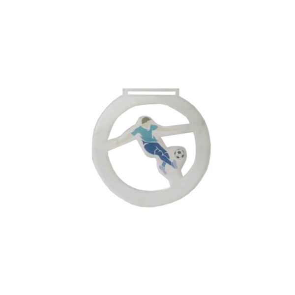 FOOTBALL PLEXIGLASS MEDAL - Image 1