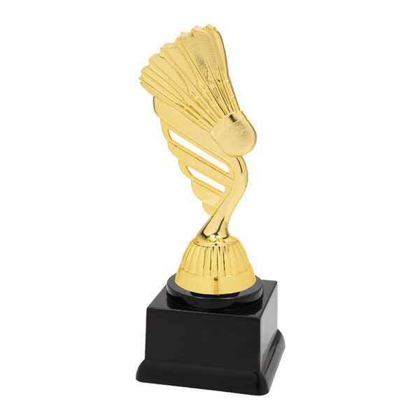 BADMINTON FIGURE TROPHY 19CM (P434.01+N13.30) - Image 1