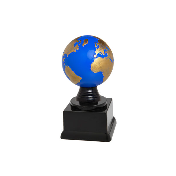 GLOBE TROPHY 15.5CM (P502.MULTI+N12.30) - Image 1