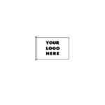 CUSTOM FLAG 30X20CM (INCLUDES PRINTING)