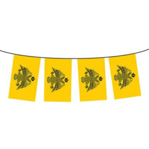 Byzantine Flag Bunting Set of 10MM