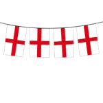 RUSSIA FLAG BUNTING 15X22CM (SET OF 10M)