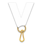 WHITE MEDAL NECK RIBBON 2.2CM WITH CLIP – AWARD LANYARD FOR MEDALS